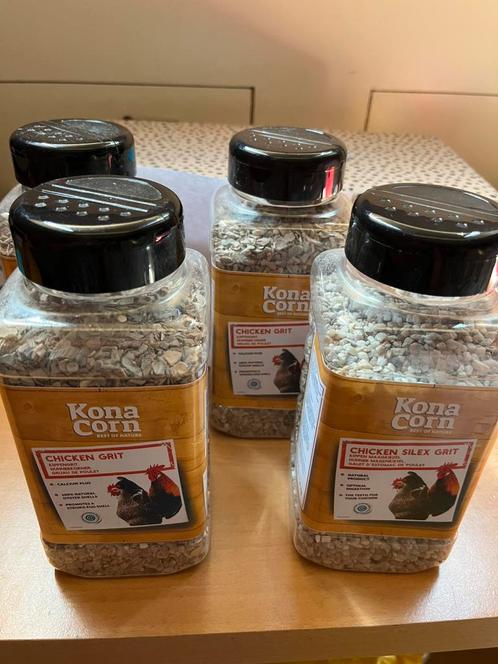4 stuks kippen maagkiezel 4 x 1,4 kg, Dieren en Toebehoren, Pluimvee | Toebehoren, Zo goed als nieuw, Drinken en Voederen, Ophalen of Verzenden