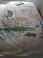 Peuter dekbed overtrek met dieren, Ophalen of Verzenden, Wit, Jongetje of Meisje, Dekbedovertrek