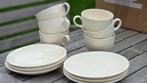 6 Wedgwood Edme thee kopjes met schotels, Huis en Inrichting, Keuken | Servies, Ophalen of Verzenden, Zo goed als nieuw, Wedgwood