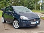 Fiat Punto 1.4 5DR 2009 Blauw | Nieuwe APK | Leuke auto |, Auto's, Voorwielaandrijving, Stof, Zwart, 4 cilinders