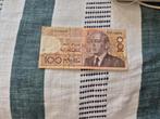 100 dirham 1987 Marokko, Ophalen of Verzenden, Overige landen, Los biljet