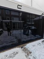 Donkere glazen schuifbare veranda deuren., Ophalen of Verzenden, Zo goed als nieuw, Veranda