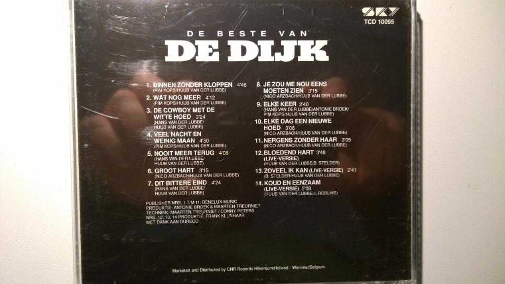 De Dijk - De Beste Van De Dijk, Ophalen of Verzenden, Zo goed als nieuw, Rock