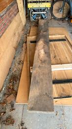 Eiken dikke plank 2,7m lang, 24cm breed, 6,5cm dik, Tuin en Terras, 250 cm of meer, Ophalen of Verzenden, Zo goed als nieuw, Planken