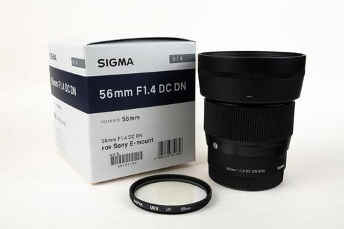 Sigma 56mm F/1.4 DC DN Contemporary Sony E (bijna nieuw), Audio, Tv en Foto, Fotografie | Lenzen en Objectieven, Zo goed als nieuw