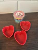 Cupcake vorm hart, Ophalen of Verzenden, Zo goed als nieuw