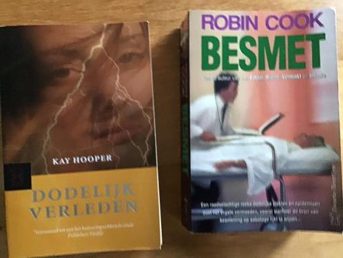 Besmet en Dodelijk verleden 2 trillers, Boeken, Fantasy, Gelezen, Ophalen of Verzenden
