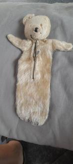 Vintage Steiff Teddybeertje met kruikenzakje geen kruikje, Ophalen of Verzenden