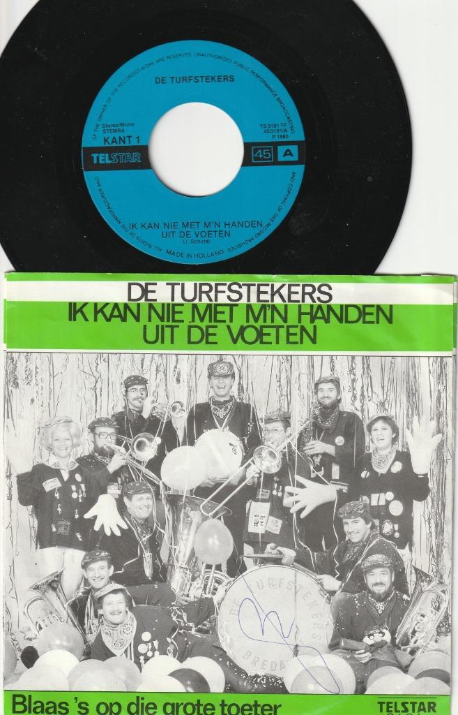 BREDA>>Turfstekers – Ik Kan Nie Met M'n Handen Uit De Voeten, Cd's en Dvd's, Vinyl Singles, Gebruikt, Nederlandstalig, Ophalen