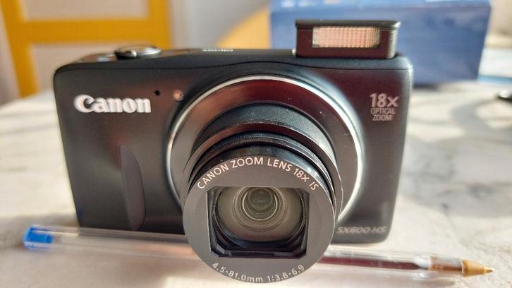 Canon Powershot SX600 HS compactcamera, Audio, Tv en Foto, Fotocamera's Digitaal, Zo goed als nieuw, Compact, Canon, 8 keer of meer