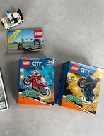 Lego City stunt motor (s) 60331, 60332 & Politie auto 6506, Ophalen of Verzenden, Zo goed als nieuw, Complete set, Lego