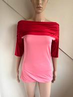 Wolford travelstof top maat S roze lichtroze donker roze, Kleding | Dames, Ophalen of Verzenden, Zo goed als nieuw, Wolford, Roze