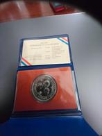 Gedenkmunt Nederland 40 jaar bevrijd, Ophalen, Koningin Beatrix, Euro's, Setje