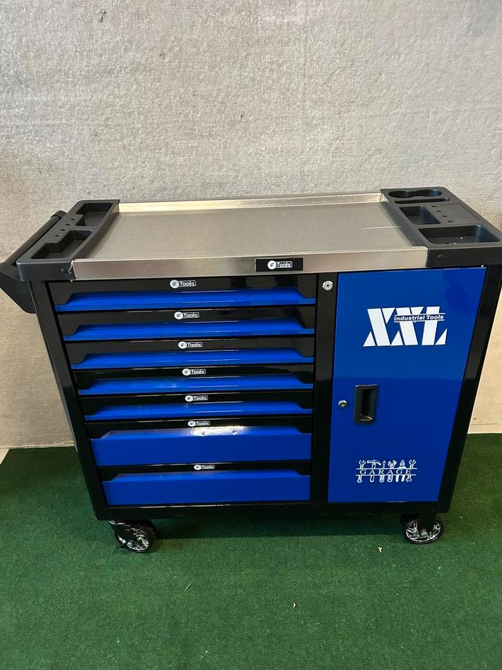 Nieuwe F-tools 7 la 7 gevulde Gereedschapwagen met deukje, Auto diversen, Autogereedschap, Nieuw, Ophalen