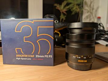Brightin Star 35mm f/0.95 Fujifilm X - Nieuwstaat! beschikbaar voor biedingen