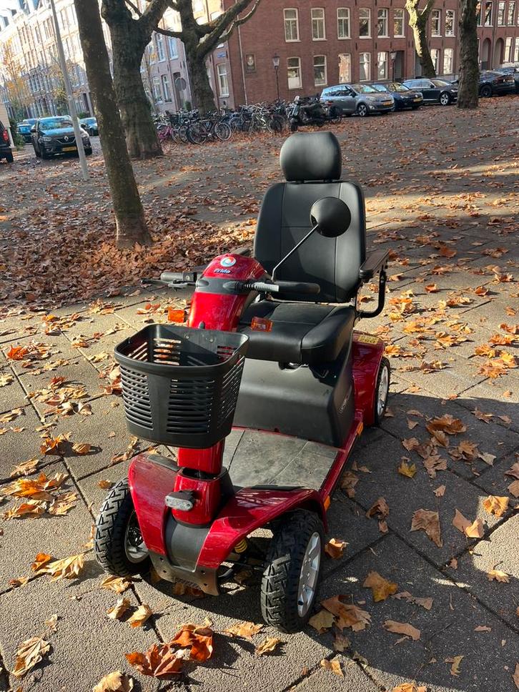 Pride xl 130 scootmobiel lithium accu, Diversen, Brommobielen en Scootmobielen, Zo goed als nieuw, Pride, 46 km of meer, 11 t/m 15 km/u