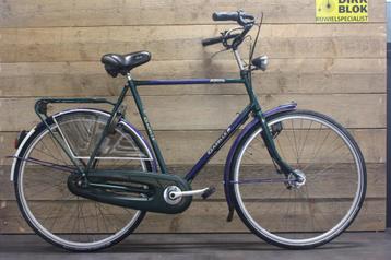 Gazelle Free herenfiets 7v 61cm blauw/groen + 3 mnd garantie beschikbaar voor biedingen
