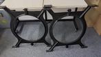 Te Koop : Hele mooie zware gietijzeren tafelpoten (2 stuks), Ophalen, Tafelpoot, 50 tot 100 cm, Rond