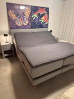 Swiss Sense boxspring bed met nachtkastjes, Ophalen, 210 cm, Tweepersoons, Zo goed als nieuw