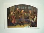 Kunstkaart the home quartet Arthur Hughes The Medici Society, Verzenden, Voor 1920, Sterren en Beroemdheden