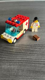 Vintage lego 6523 ziekenauto uit 1987, Complete set, Ophalen of Verzenden, Lego, Zo goed als nieuw
