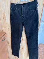 Dikke leer broek motorbroek, Kleding | Heren, Broeken en Pantalons, Ophalen of Verzenden, Maat 48/50 (M), Zwart