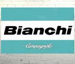 BIANCHI  CAMPAGNOLA BANNER 60X90 MET BEVESTIGGINGS OGEN, Ophalen of Verzenden, Nieuw