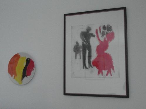 JAN SIERHUIS zeldzaam en bijzonder van € 450,00 voor € 350, Antiek en Kunst, Kunst | Etsen en Gravures, Ophalen of Verzenden