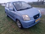 Kia Picanto 1.0 2007 Licht Blauw 203.000 46 KW, Auto's, Voorwielaandrijving, Stof, 4 cilinders, Origineel Nederlands
