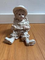 Schattig Jongensbeeldje van Thijs Decorations, Tuin en Terras, Tuinbeelden, Ophalen of Verzenden, Gebruikt, Steen, Mensenbeeld