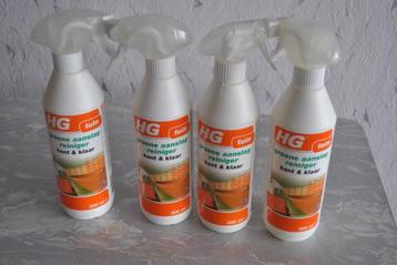 HG Groene aanslagreiniger, 4 flessen, 5 euro per stuk beschikbaar voor biedingen