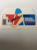 Sticker Yamaha portable keyboard PS Series, Verzenden, Zo goed als nieuw, Merk