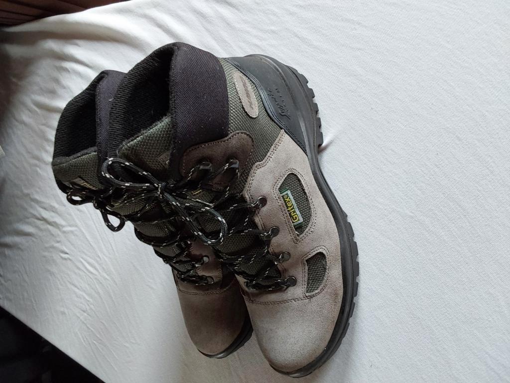 ≥ Wandelschoenen, hoog, grijs, Hawks Gritex Goretex, maat 46