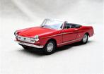 Peugeot 404 cabriolet - open kap. Rood, Welly, schaal 1/38., Hobby en Vrije tijd, Modelauto's | 1:43, Zo goed als nieuw, Auto