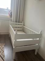 Peuterbed, Kinderen en Baby's, Kinderkamer | Bedden, Ophalen, Gebruikt, Lattenbodem, Minder dan 140 cm