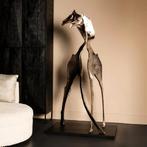PTMD Deco Object Skye - 92x60x170 cm - Aluminium - Zwart, Ophalen of Verzenden