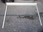 Electrische rolluik met afstandsbediening, Doe-het-zelf en Verbouw, Rolluiken, Ophalen, Gebruikt, Wit, 200 cm of meer