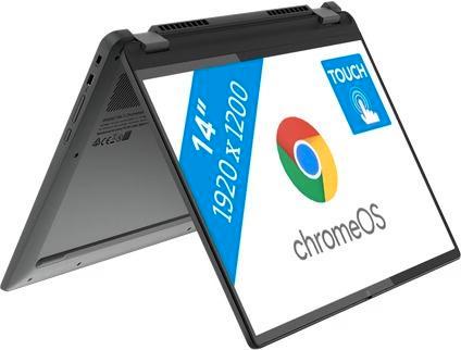 Lenovo Chromebook Plus IdeaPad 3, Computers en Software, Chromebooks, Zo goed als nieuw, 14 inch, 8 GB, 256 GB of meer, Qwerty