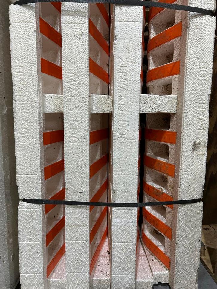 Isobouw Powerkist - 14 Zijwanden, Doe-het-zelf en Verbouw, Metselstenen, Gebruikt, Overige typen, Ophalen