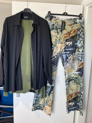 Nieuwe 3 delige set;tuniek blouse katoenen broek ophilia  beschikbaar voor biedingen