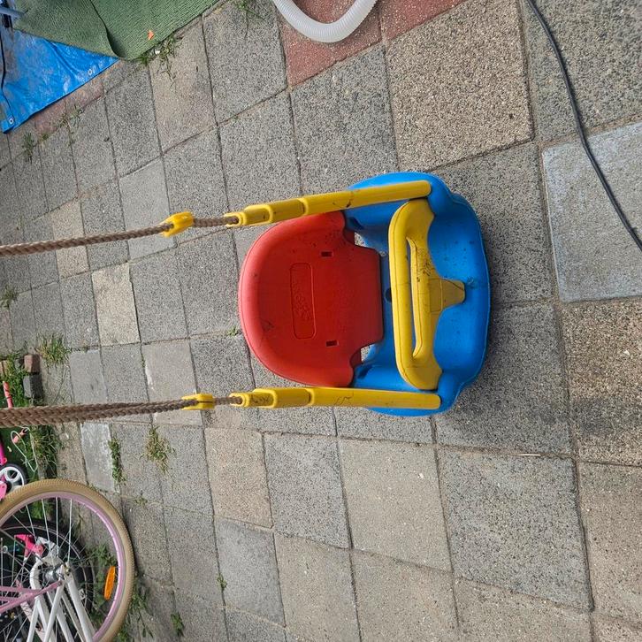 Meegroei schommel. Nooit gebruikt stond altijd in de schuur, Kinderen en Baby's, Speelgoed | Buiten | Speeltoestellen, Zo goed als nieuw
