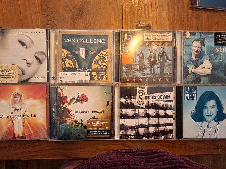 CD Collectie -o.a. Mariah Carey, The Calling, Live, Sting, Cd's en Dvd's, Cd's | Overige Cd's, Gebruikt, Ophalen