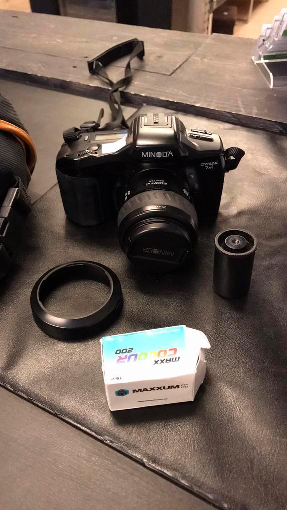 Minolta foto camera’s Dynax 700 xi, Audio, Tv en Foto, Fotocamera's Digitaal, Gebruikt, Spiegelreflex, Minolta, Geen optische zoom
