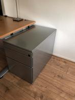 Ladeblok met 3 laden, grijs, Ophalen, Zo goed als nieuw, Minder dan 100 cm