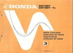 Honda CM125 T CM185 T Parts list onderdelenboek, Ophalen of Verzenden, Honda
