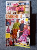 Sabrientje kinderpatroon bladen , 3 stuks, Hobby en Vrije tijd, Kledingpatronen, Ophalen of Verzenden, Gebruikt, Kind, Overige merken