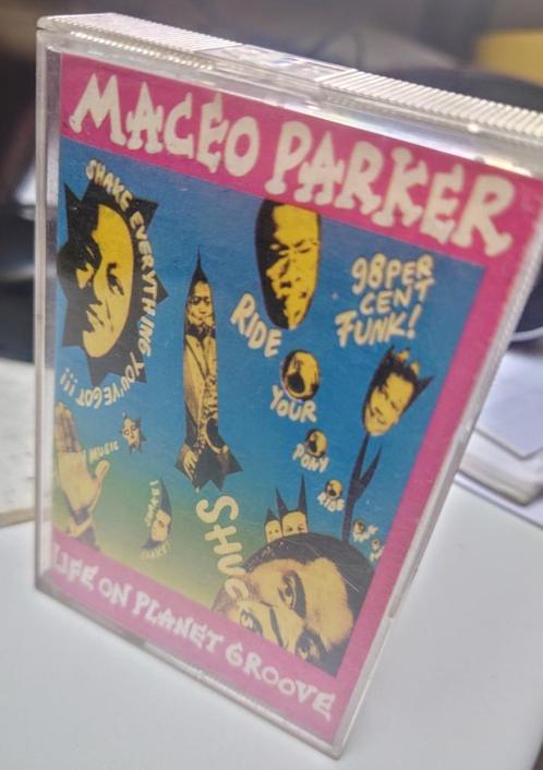 Maceo Parker,  Life on Planet Groove, 1993, funk/jazz, Cd's en Dvd's, Cassettebandjes, Gebruikt, Origineel, R&B en Soul, 1 bandje