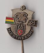 Carnaval Mestreech 1991 Maastricht speldje, Verzamelen, Speldjes, Pins en Buttons, Gebruikt, Niet vindbaar, Niet vindbaar, Speldje of Pin