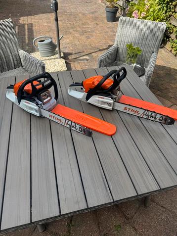 2 x Stihl Kettingzaag / Motorzaag NIEUW MS 212 en MS 182 beschikbaar voor biedingen