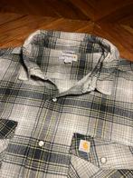 Carhartt Flanellen Overhemd - Grijs/Zwart - Maat XXL, Kleding | Heren, Carhartt, Ophalen of Verzenden, Zo goed als nieuw, Grijs